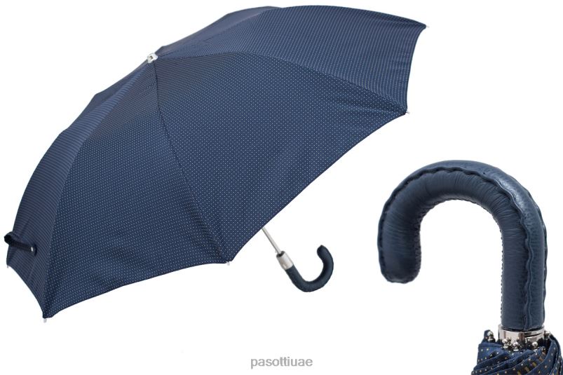 مظلة | 64 pto cn4 n36 - مظلة قابلة للطي بمقبض جلدي PASOTTI Z446V186